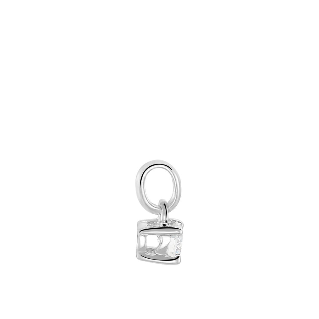 Pendentif Victoria Or Blanc Diamant - Pendentifs Femme | Histoire d&rsquo;Or
