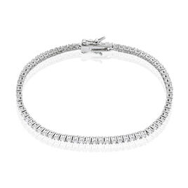 Bracelet Elios Argent Blanc Oxyde De Zirconium - Bracelets fantaisie Femme | Histoire d’Or