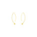 Créoles Helle Amande Or Jaune - Boucles d'oreilles créoles Femme | Histoire d’Or