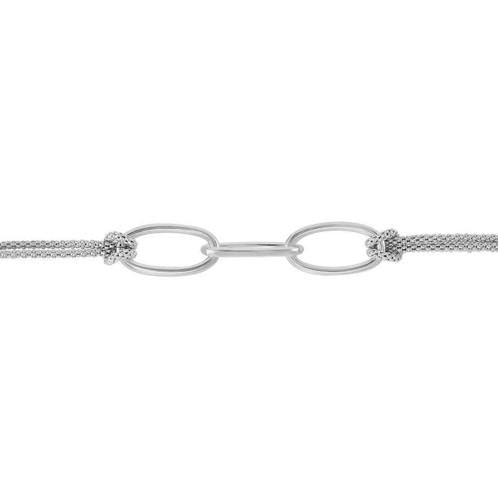 Bracelet Yutan Argent Blanc - Bracelets Femme | Histoire d’Or