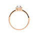 Bague Solitaire Lena Or Rose Diamant - Bagues solitaires Femme | Histoire d’Or