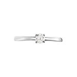 Bague Solitaire Victoria Platine Blanc Diamant - Bagues solitaires Femme | Histoire d&rsquo;Or
