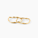 Cr&eacute;oles Kayode Or Jaune - Boucles d'oreilles cr&eacute;oles Femme | Histoire d&rsquo;Or