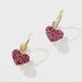 Boucles D'oreilles Cerine Or Jaune - Boucles d'Oreilles Coeur Enfant | Histoire d’Or