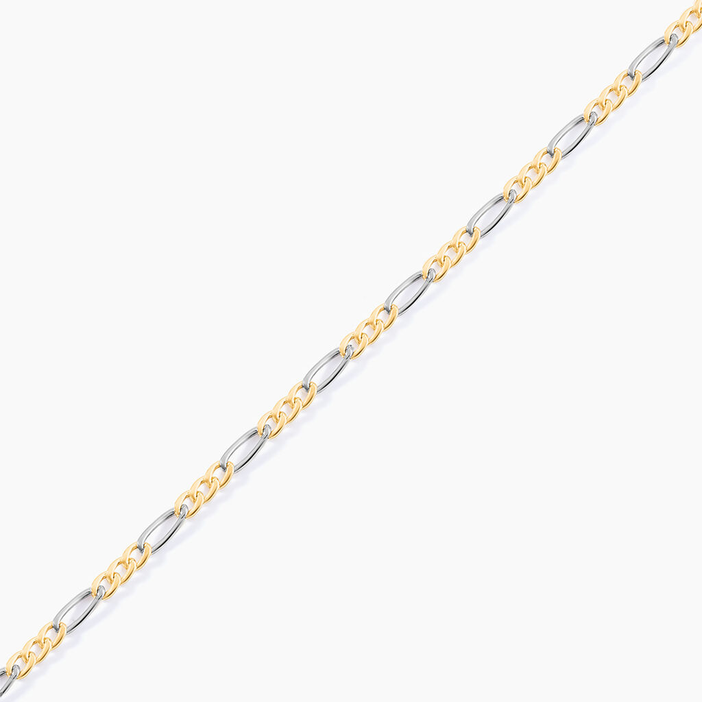 Collier Maille Cameo Or Bicolore - Chaines Femme | Histoire d&rsquo;Or