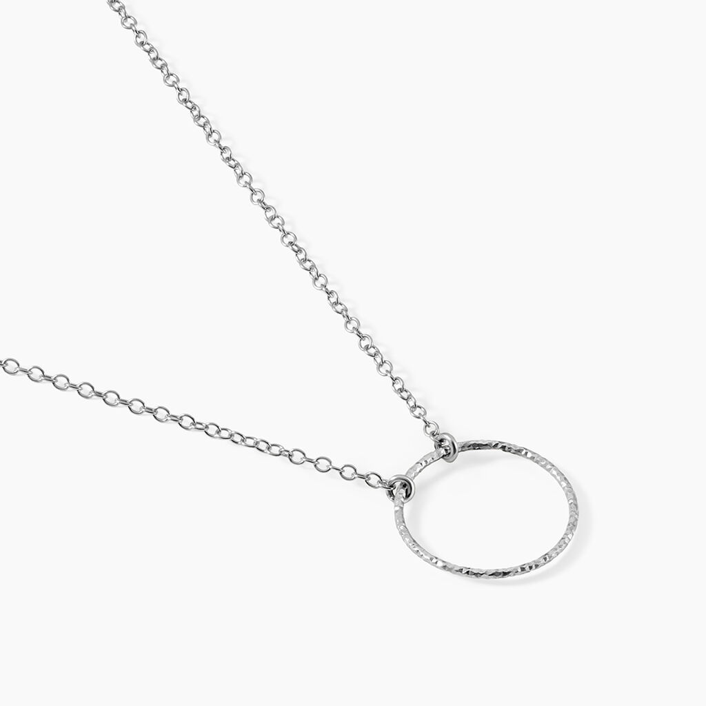 Collier Argent Blanc Anvallus - Colliers fantaisie Femme | Histoire d&rsquo;Or