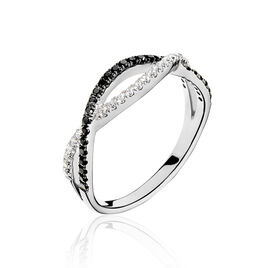 Bague Prudentia Argent Blanc Oxyde De Zirconium - Bagues avec pierre Femme | Histoire d’Or