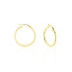 Cr&eacute;oles Xanthia Or Jaune - Boucles d'oreilles cr&eacute;oles Femme | Histoire d&rsquo;Or