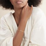 Bracelet Izel Maille Anglaise Or Jaune - Bracelets cha&icirc;ne Femme | Histoire d&rsquo;Or