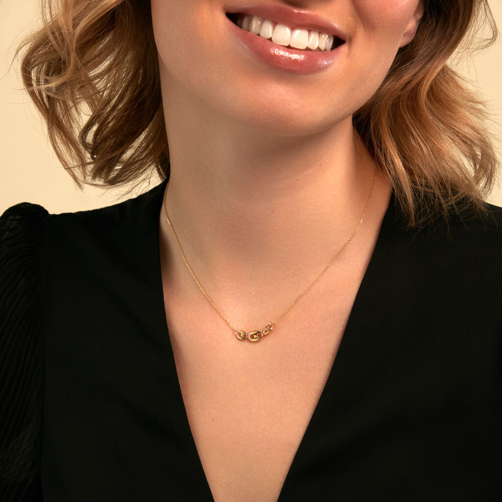 Collier Alfsigr Or Jaune - Bijoux sans pierre Femme | Histoire d&rsquo;Or