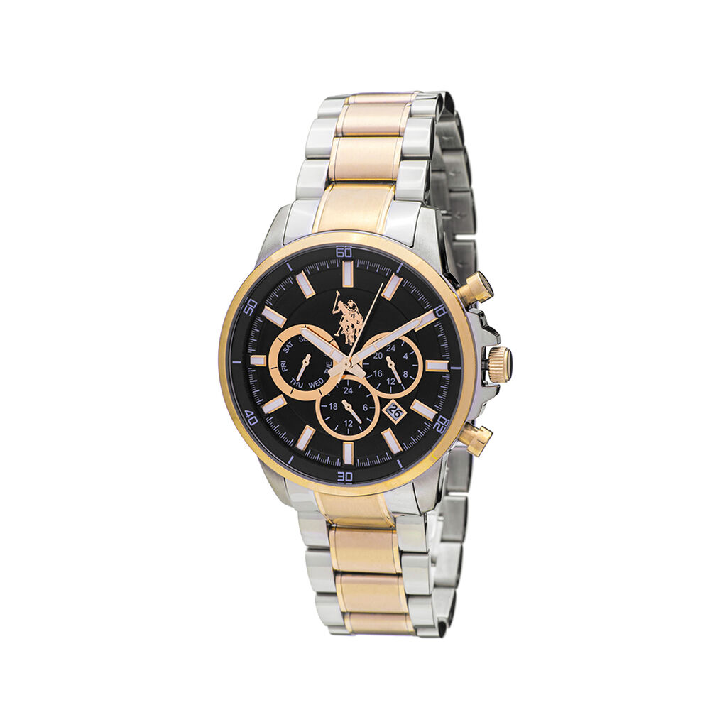 Montre U.s. Polo Assn. Noir - Montres Homme | Histoire d&rsquo;Or