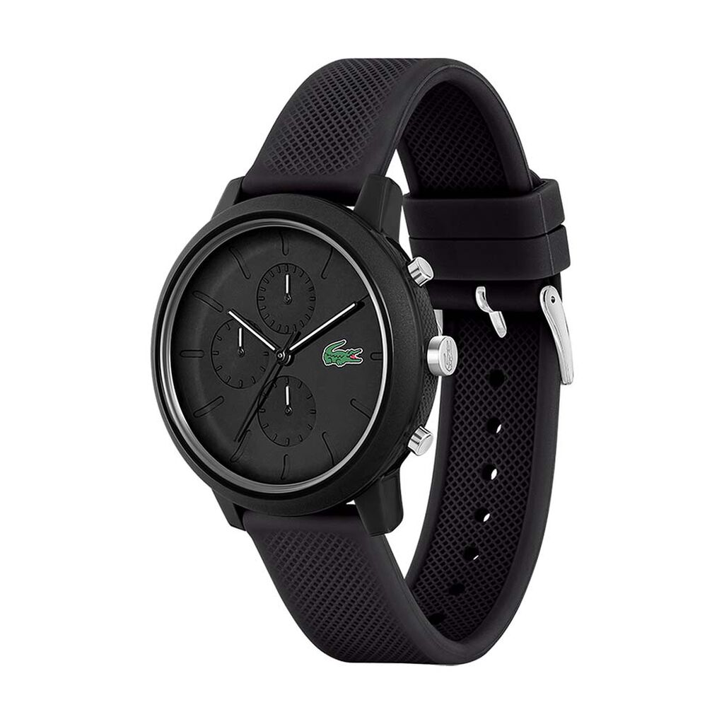 Montre Lacoste .12.12 Chrono Noir - Montres Homme | Histoire d’Or