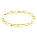 Bracelet Cameo Maille Alternee 1/3 Or Jaune - Bracelets chaîne Homme | Histoire d’Or