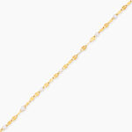 Cha&icirc;ne De Cheville Asteria Argent Dor&eacute; A L'Or 750/1000 - Cha&icirc;nes de cheville Femme | Histoire d&rsquo;Or