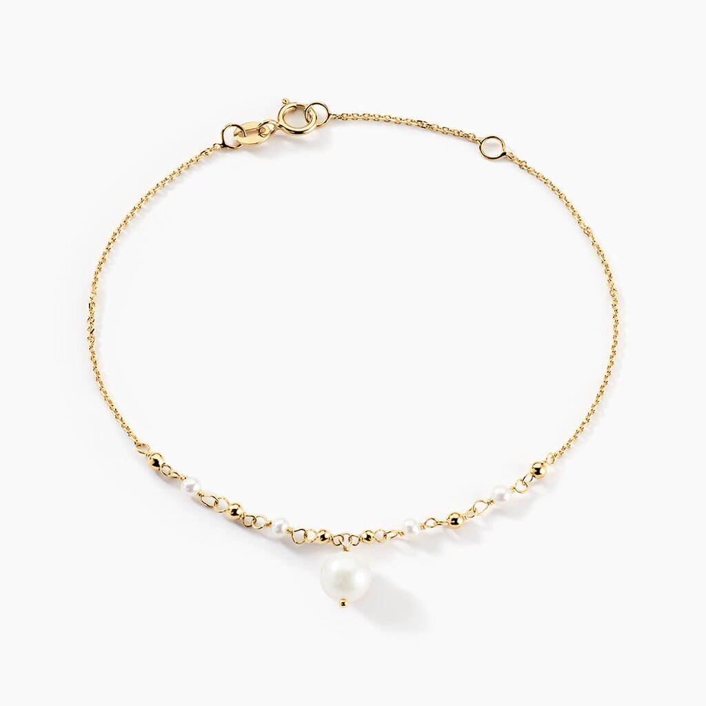 Bracelet Bindy Or Jaune Perle De Culture - Bracelets Femme | Histoire d’Or