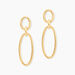 Boucles D'Oreilles Pendantes Franklyn Or Jaune - Boucles d'oreilles pendantes Femme | Histoire d&rsquo;Or