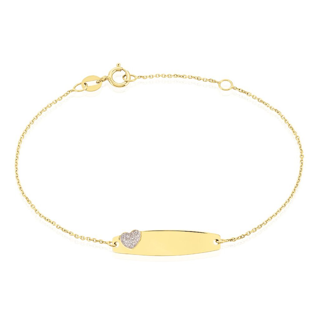 Bracelet Identitée Marcel Or Jaune - Bracelets Communion Enfant | Histoire d’Or