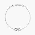 Bracelet Lou Argent Blanc Oxyde De Zirconium - Bracelets Femme | Histoire d&rsquo;Or