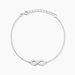 Bracelet Lou Argent Blanc Oxyde De Zirconium - Bracelets Femme | Histoire d’Or