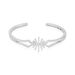 Bracelet Jonc Neli Argent Blanc Oxyde De Zirconium - Bracelets joncs Femme | Histoire d’Or