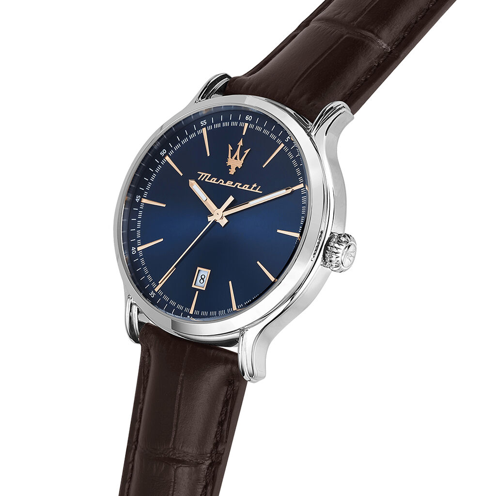 Montre Maserati Epoca Bleu - F&ecirc;te des p&egrave;res Homme | Histoire d&rsquo;Or