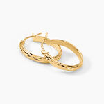 Cr&eacute;oles Ananas Or Jaune - Boucles d'oreilles cr&eacute;oles Femme | Histoire d&rsquo;Or