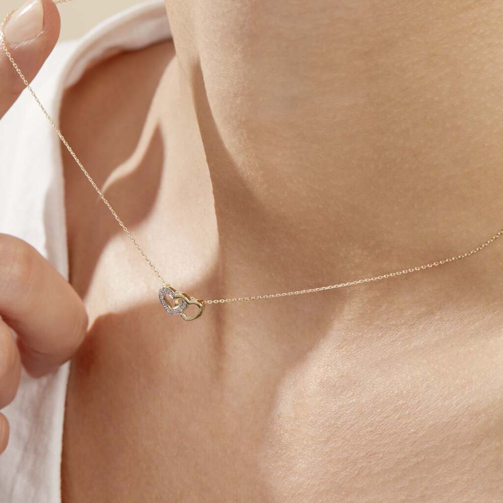 Collier Wydad Or Jaune Diamant - Colliers Femme | Histoire d’Or