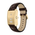 Montre Fossil Carraway Jumping Hour Dor&eacute; - Montres &eacute;tanches Homme | Histoire d&rsquo;Or