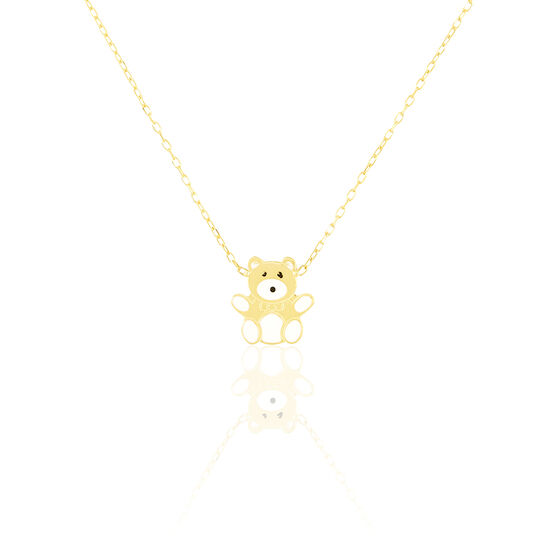 Pendentif Carte Grande-Bretagne Or 18 Carats Jaune - Bijouterie La