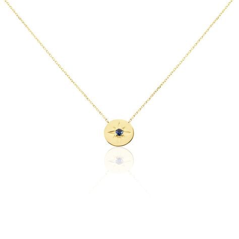 Collier Melchior Or Jaune Saphir - Colliers Femme | Histoire d’Or