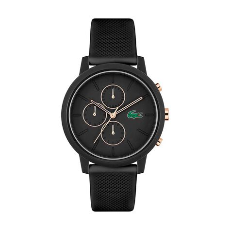 Montre Lacoste .12.12 Chrono Noir - Montres Homme | Histoire d’Or