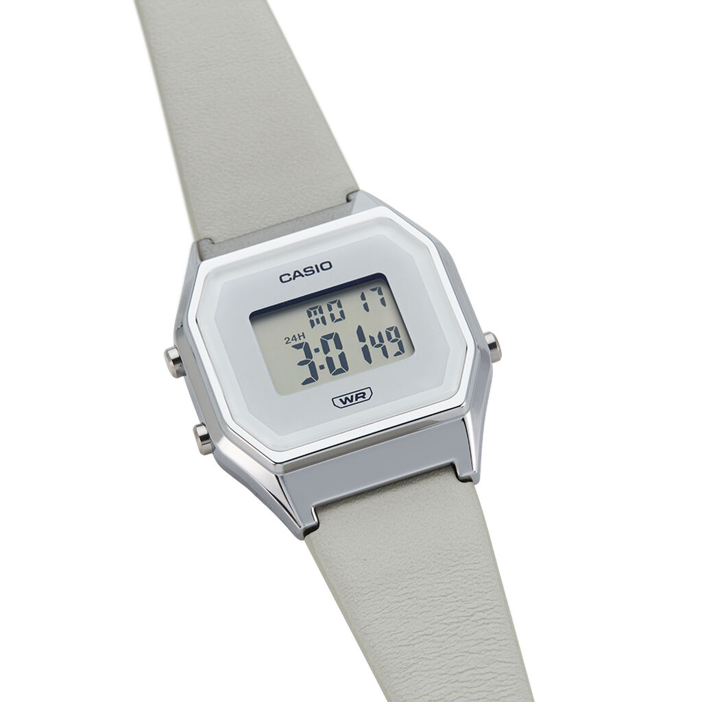 Montre Casio Collection Gris - Montres Femme | Histoire d’Or