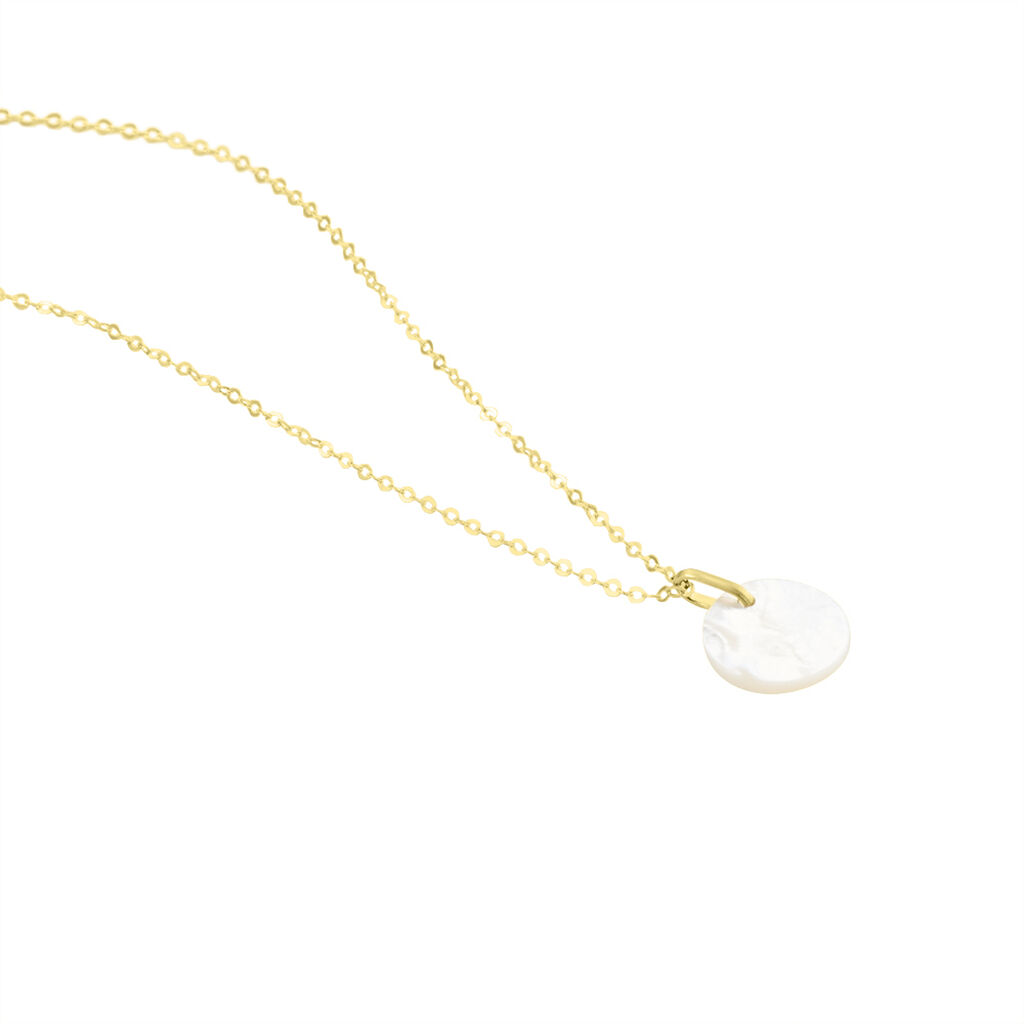Collier Or Jaune Icotiae Nacre - Colliers Femme | Histoire d’Or