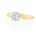 Bague Solitaire Illyana Or Jaune Oxyde De Zirconium - Bagues solitaires Femme | Histoire d’Or