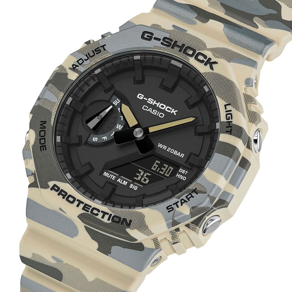 Montre Casio G-Shock Ga2100 Noir - Montres Homme | Histoire d&rsquo;Or
