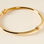 Jonc Cynthia Or Jaune - Bracelets joncs Femme | Histoire d&rsquo;Or