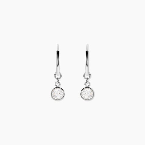 Cr&eacute;oles Argent Blanc Lehunnus Oxyde De Zirconium - Cr&eacute;oles fantaisie Femme | Histoire d&rsquo;Or