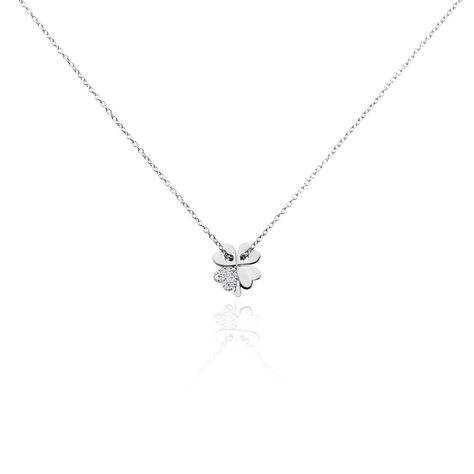 Collier Argent Tancrede Oxydes De Zirconium - Colliers fantaisie Femme | Histoire d&rsquo;Or