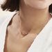 Collier Argent Bicolore Manya - Colliers fantaisie Femme | Histoire d’Or