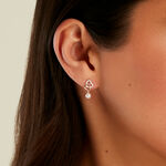 Boucles D'Oreilles Pendantes Loving Pearl Or Jaune Perles - Boucles d'oreilles pendantes Femme | Histoire d&rsquo;Or