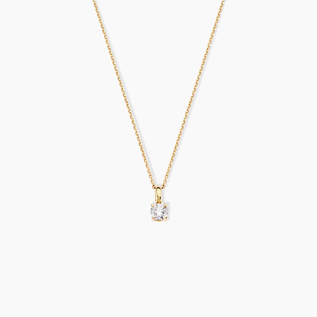 Pendentif Aphrodite Or Jaune Diamant - Pendentifs Femme | Histoire d&rsquo;Or