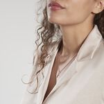 Pendentif Canice Croix Or Blanc Oxyde De Zirconium - Pendentifs Communion Famille | Histoire d&rsquo;Or