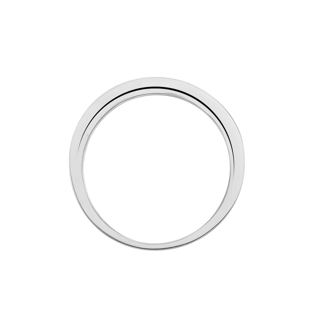 Bague Setti Or Blanc Diamant - Bagues avec pierre Femme | Histoire d’Or