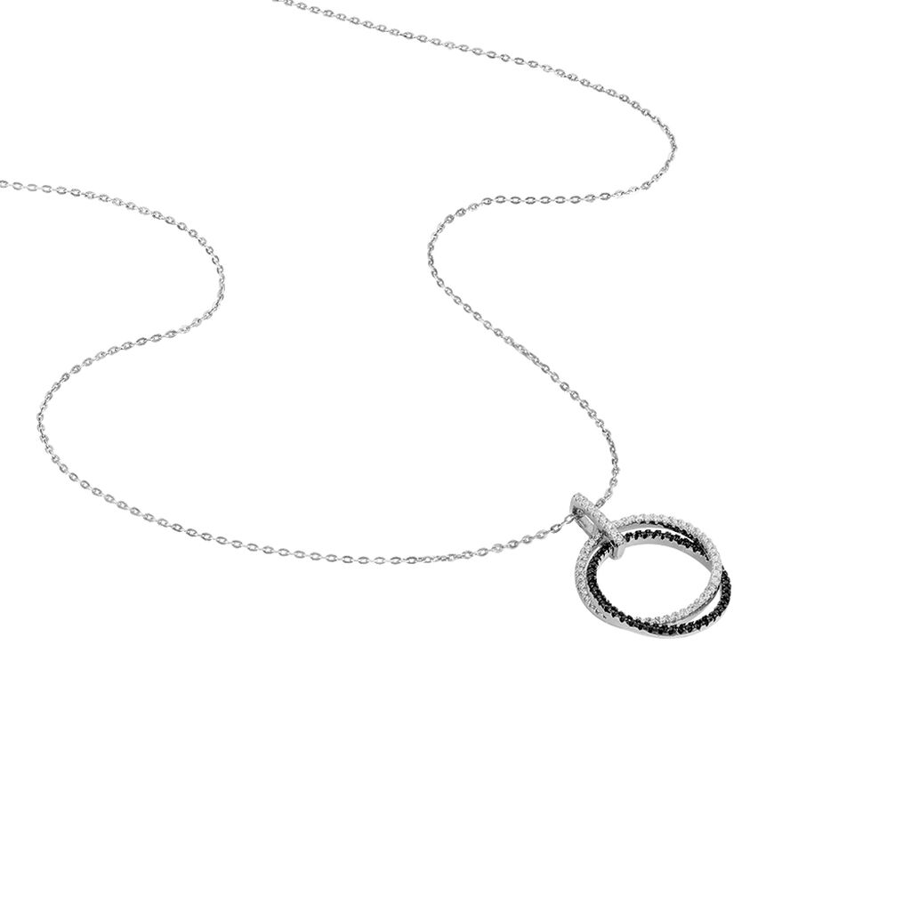 Collier Livvy Argent Blanc Oxyde De Zirconium - Colliers fantaisie Femme | Histoire d’Or