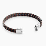 Bracelet Acier Blanc Yannis - Bracelets Cuir Homme | Histoire d&rsquo;Or