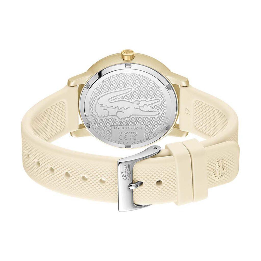 Montre Lacoste .12.12 Go Dor&eacute; - Montres Femme | Histoire d&rsquo;Or