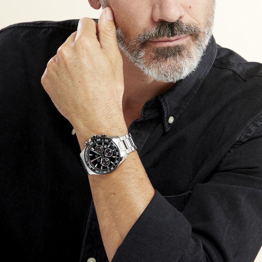Montre Festina Timeless Chronograph Noir - Montres Homme | Histoire d’Or