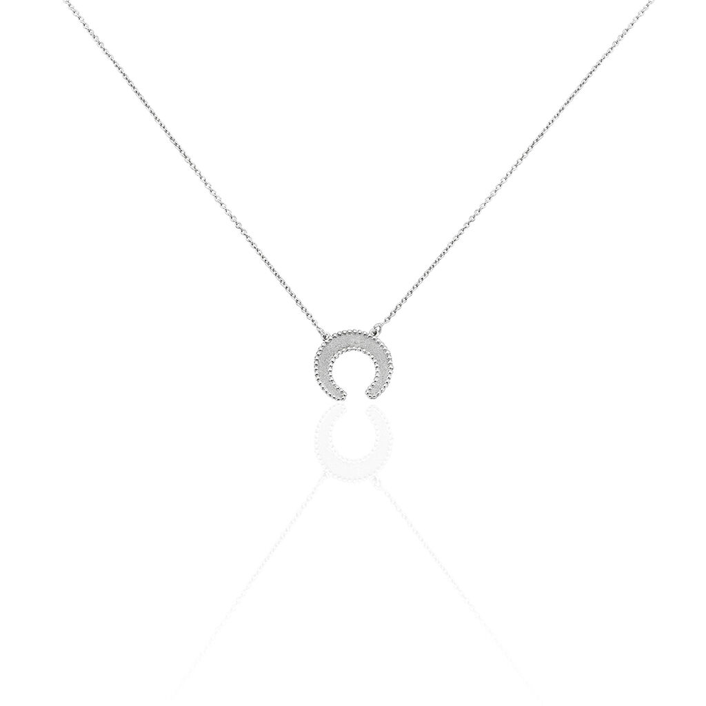 Collier Vaea Argent Blanc - Colliers fantaisie Femme | Histoire d&rsquo;Or