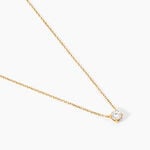 Collier Collection Aphrodite Or Jaune Diamant Synthetique - Colliers Femme | Histoire d&rsquo;Or