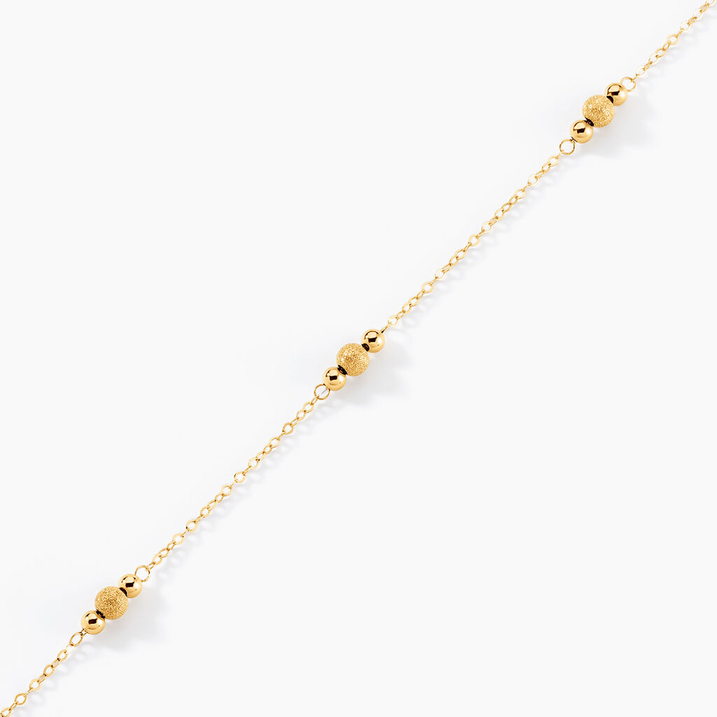 Bracelet Brooks Or Jaune - Bijoux sans pierre Femme | Histoire d&rsquo;Or